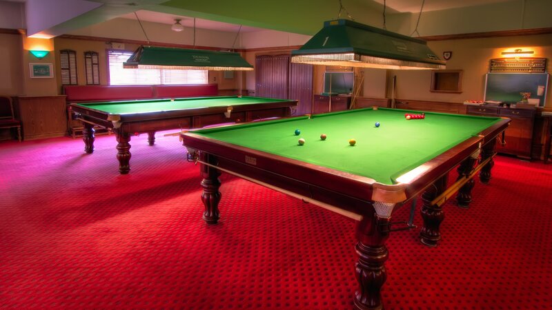 Two Pool Tables