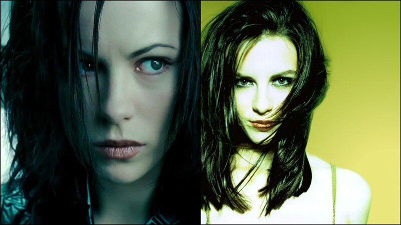 Two portraits of a woman