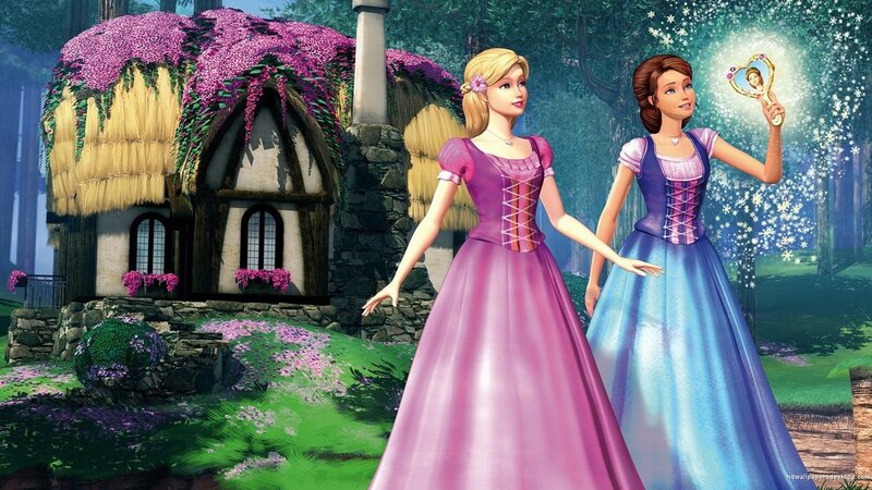 Two Princesses in Forest