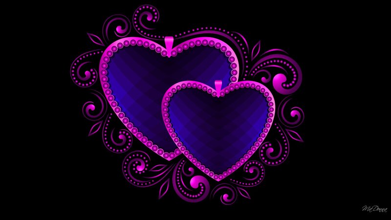Two Purple Hearts — Romantic