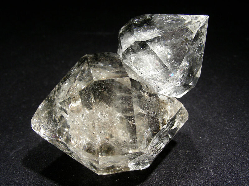 Two Quartz Crystals