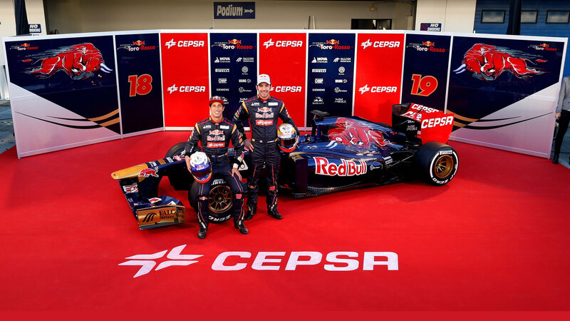 Two Race Car Drivers — Red