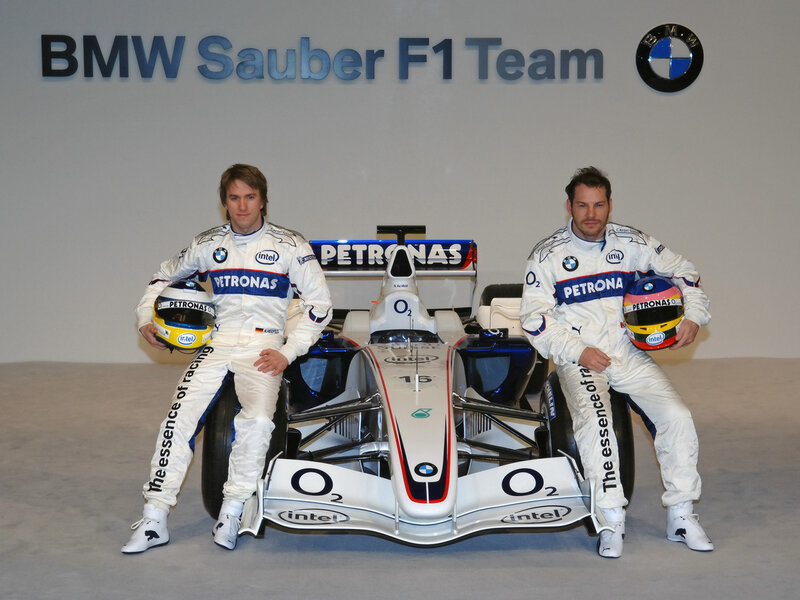 Two Race Car Drivers