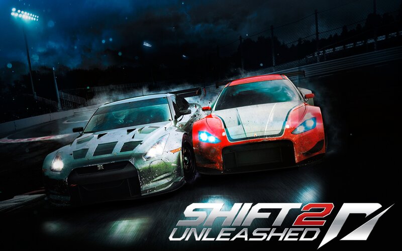 Two Race Cars Colliding — Black
