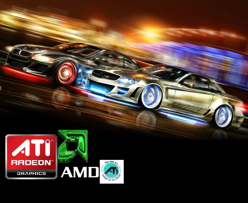 Two Racing Cars