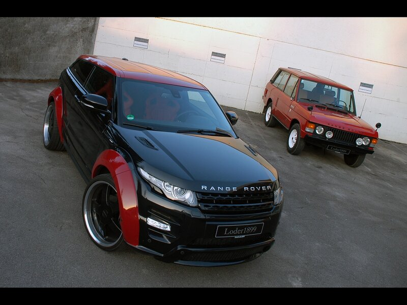 Two Range Rover Cars