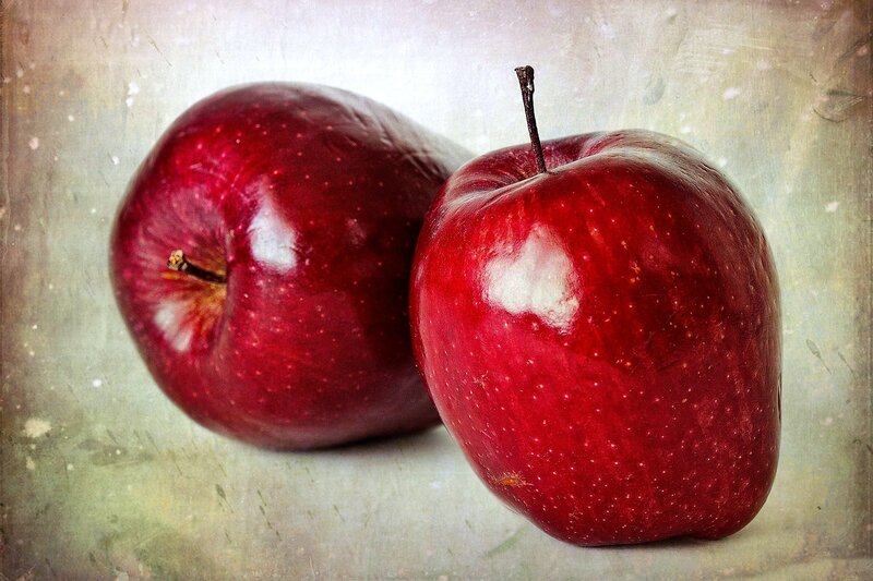 Two Red Apples — Calm