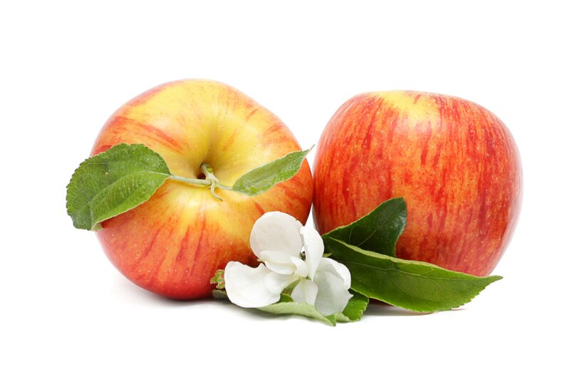 Two Red Apples — Fresh