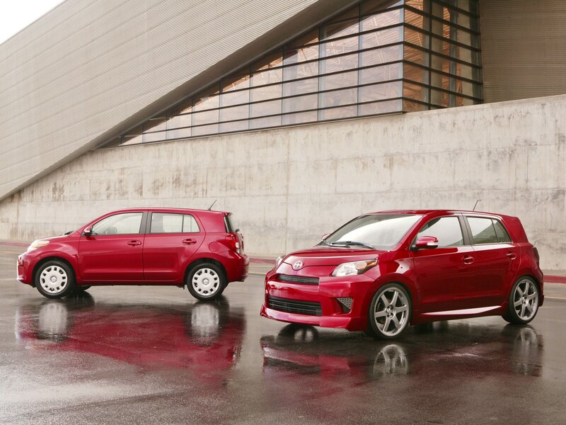 Two Red Cars