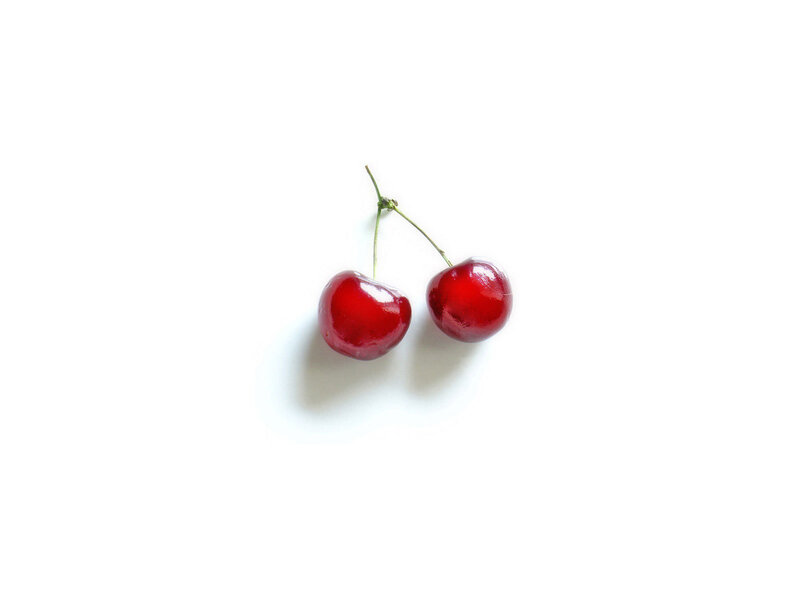 Two Red Cherries — Minimalist