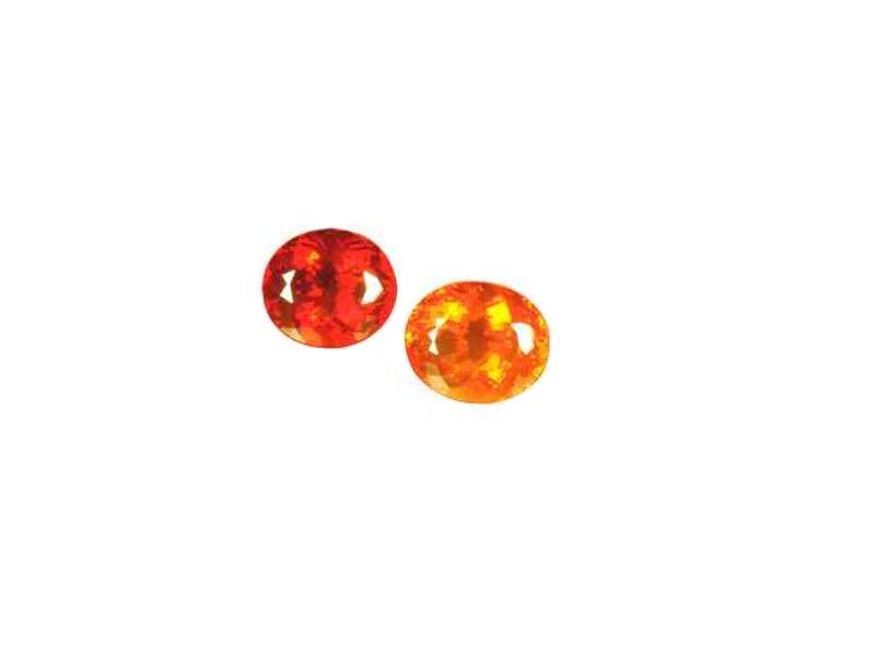 two red gemstones