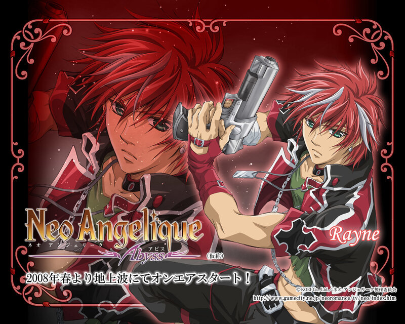 Two Red-haired Anime Characters — Red