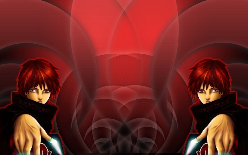 Two Red-haired Figures — Red