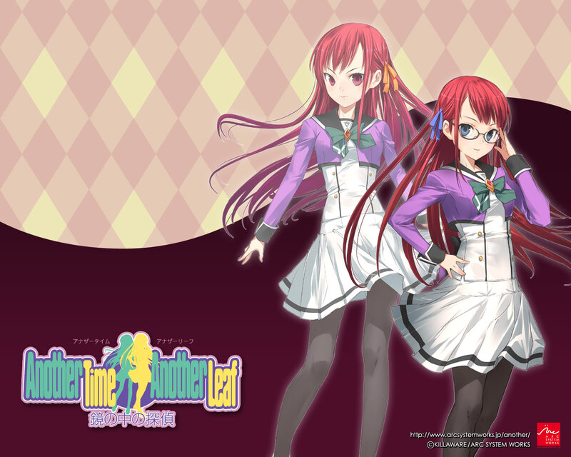 Two Red-haired Girls — Purple
