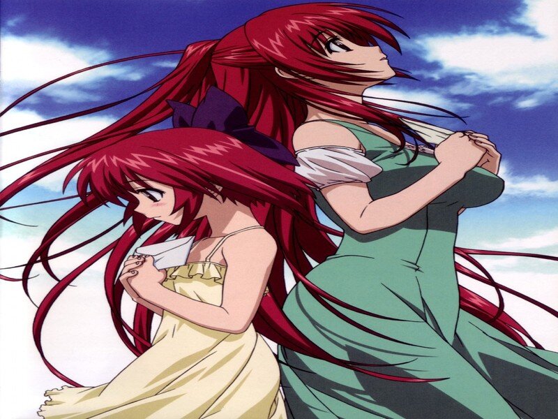 Two Red-haired Girls — Red