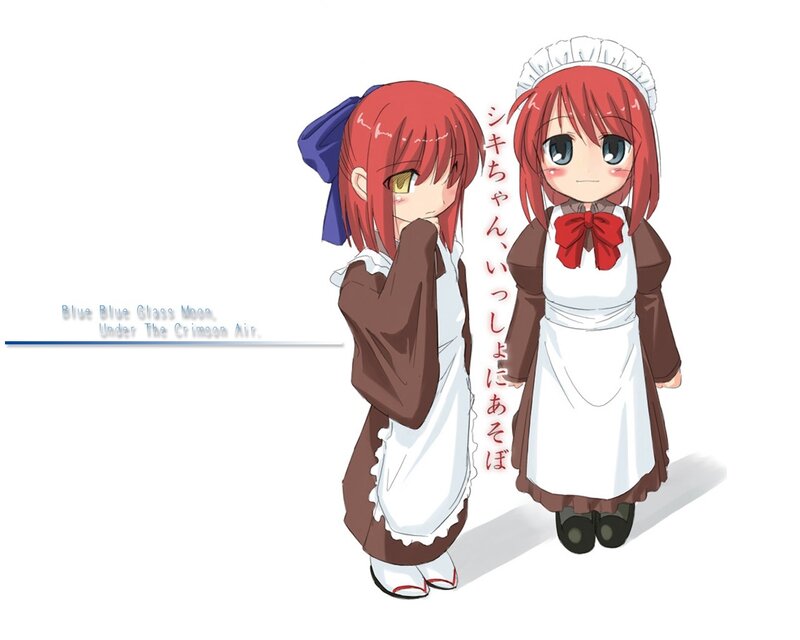 two red-haired maids
