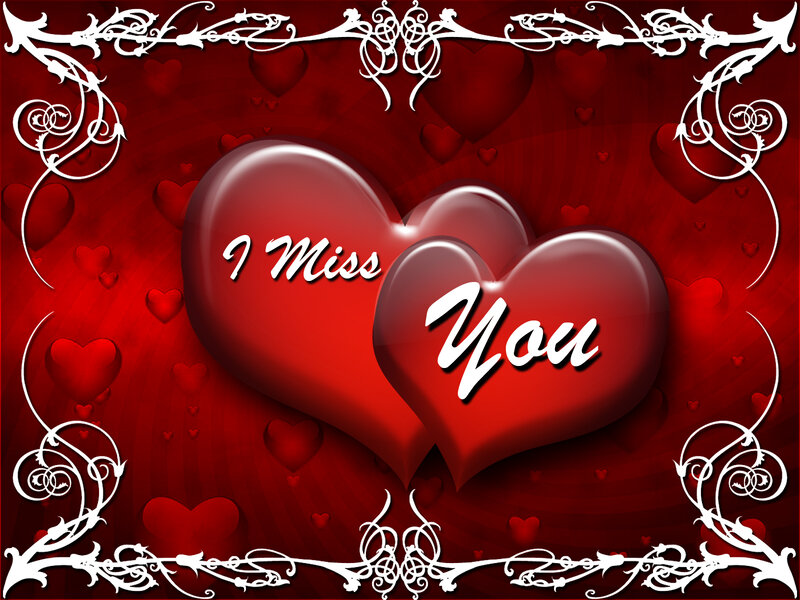 Two Red Hearts — Romantic, Digital Art, Text, Ornaments