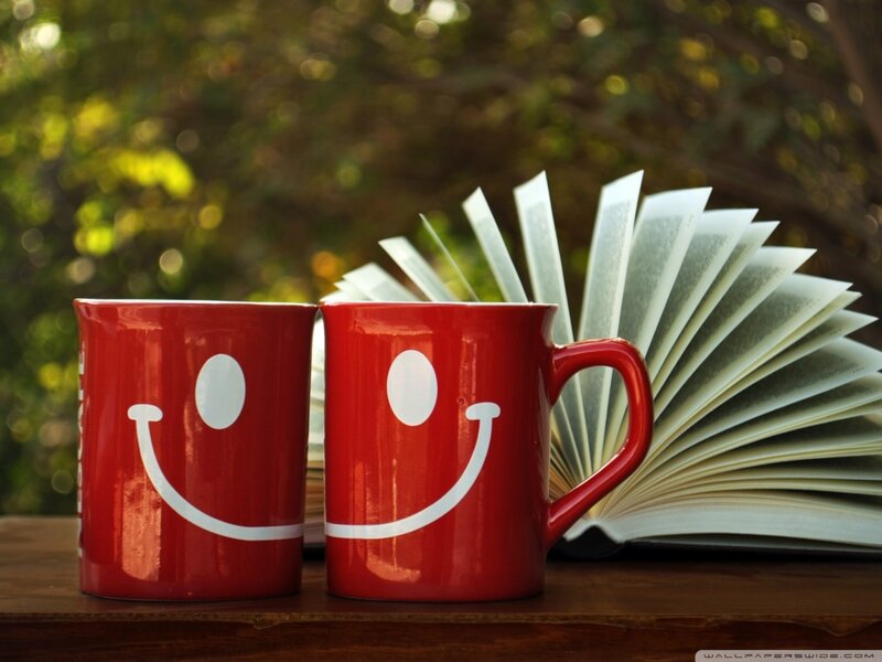 Two Red Mugs — Calm