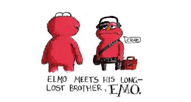 Two Red Muppets
