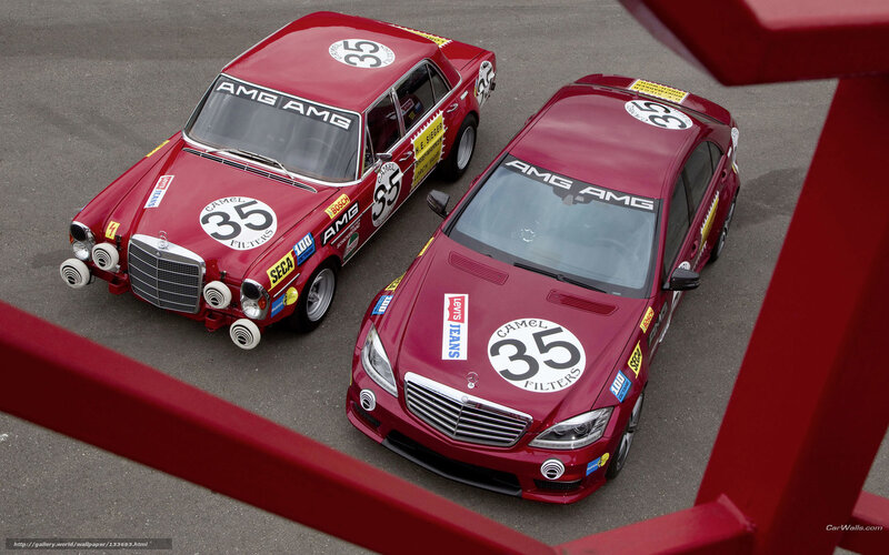 Two Red Race Cars — Static