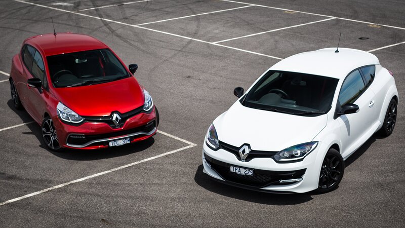 Two Renault Cars