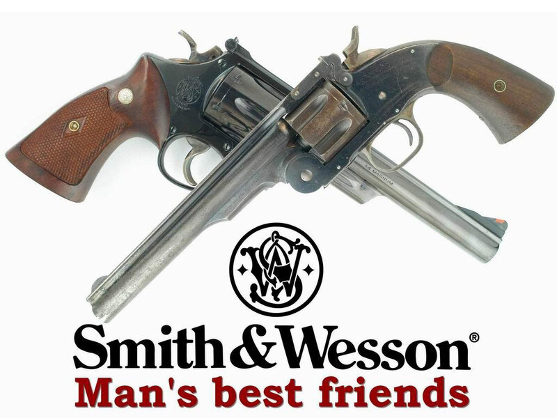 Two Revolvers Crossed