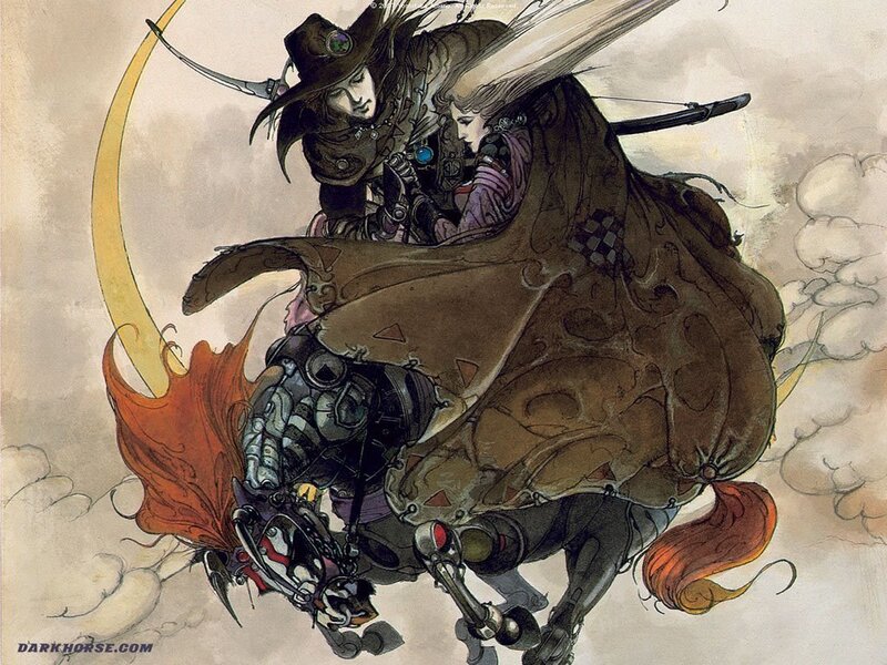 Two Riders on a Mechanical Horse