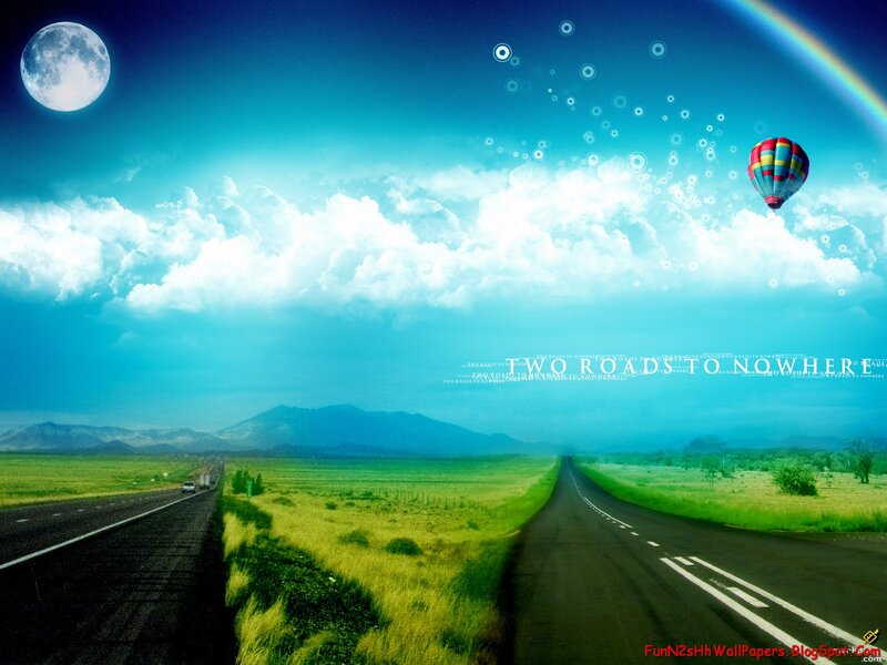 Two Roads to Nowhere — Blue