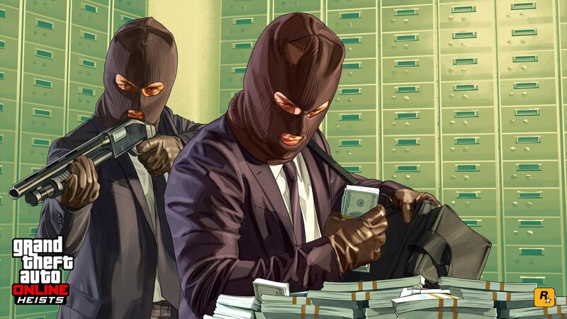 Two Robbers in a Vault
