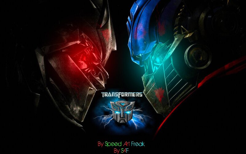 Two Robot Heads Facing