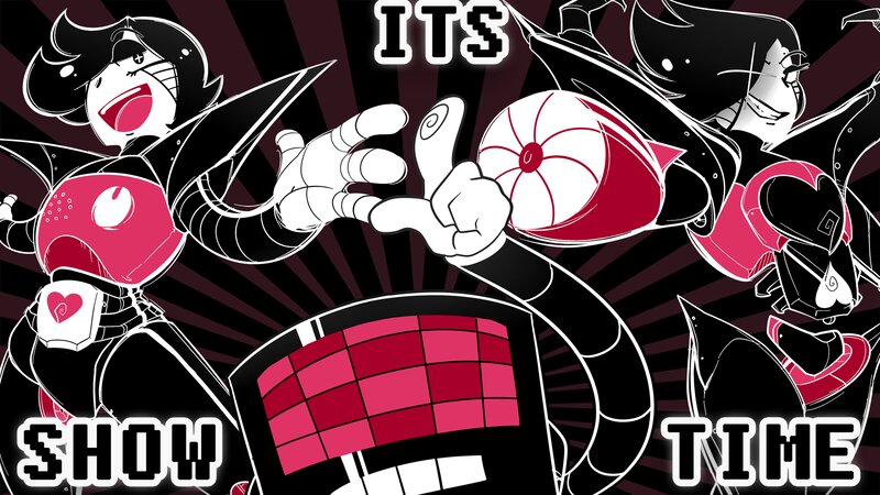 Two Robotic Characters
