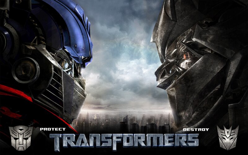Two Robots Facing Each Other — Gray, Dramatic