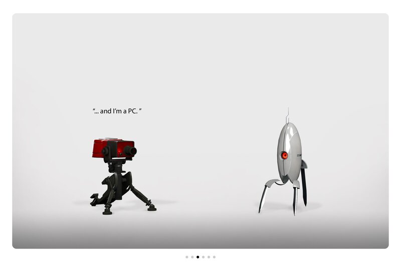 Two Robots Facing Each Other — Gray, Neutral, 3d Render, Robot