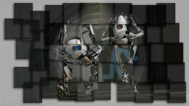 Two Robots in a Corridor