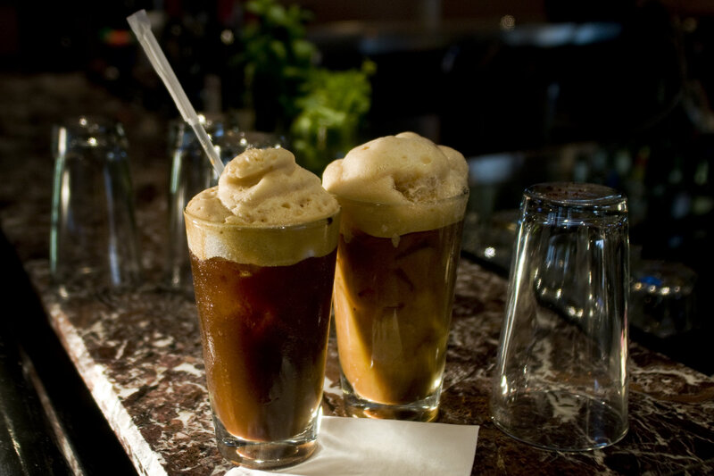 Two Root Beer Floats