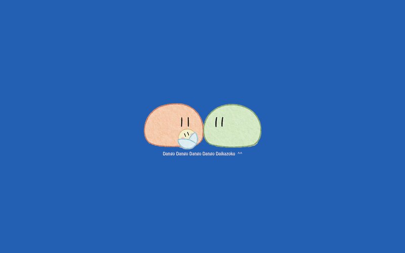 Two Round Characters — Blue