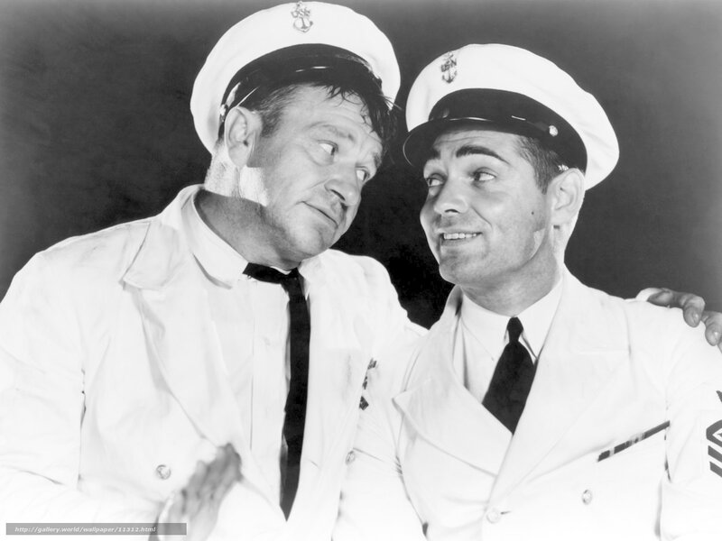 Two sailors in uniform