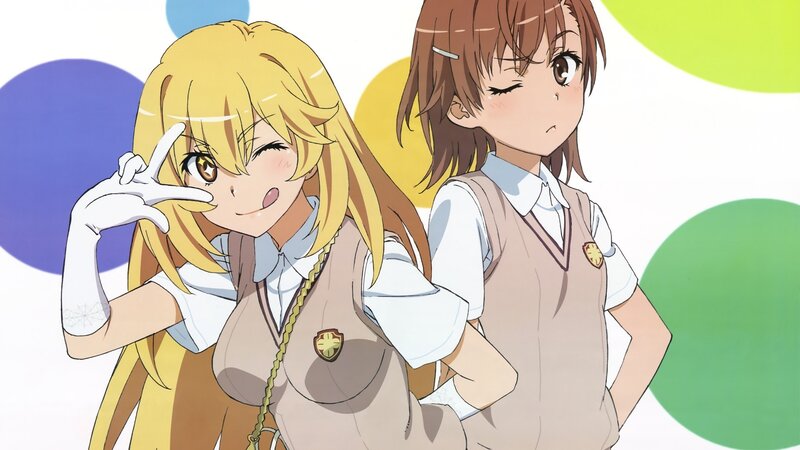 Two Schoolgirls Posing