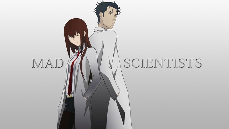 Two Scientists Standing