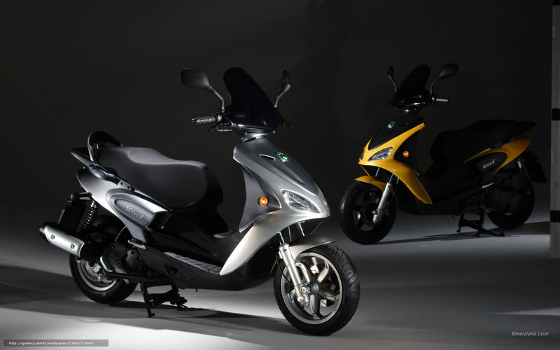 Two Scooters in Studio