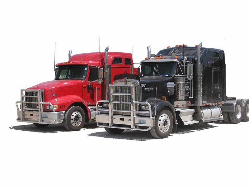Two Semi-trucks