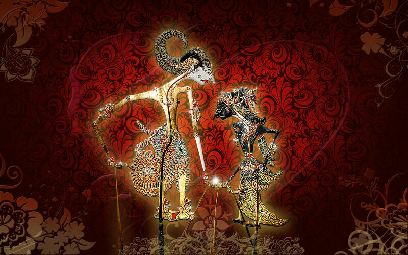 Two Shadow Puppets