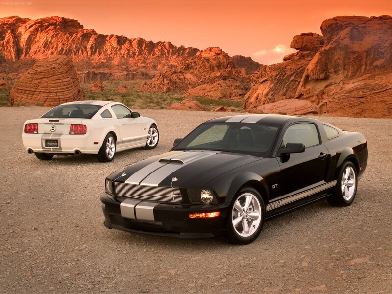 Two Shelby GT Cars — Black