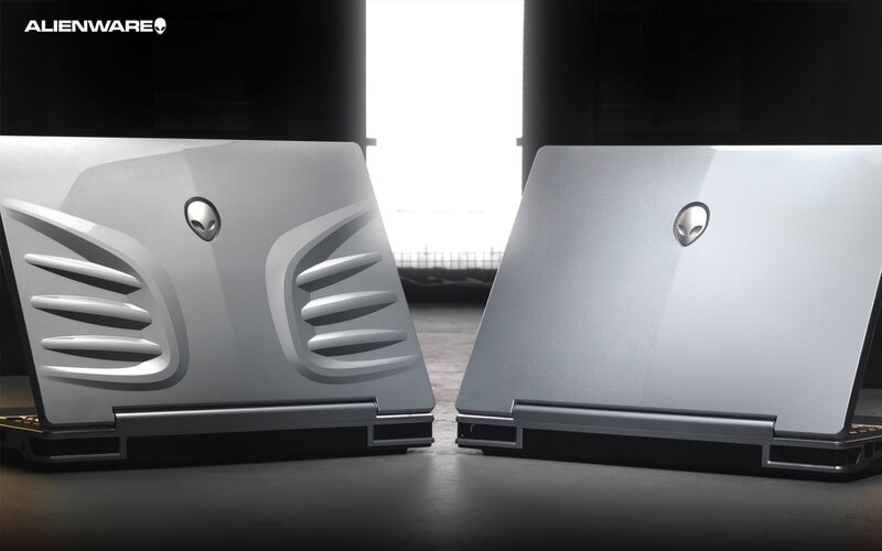 Two Silver Laptops