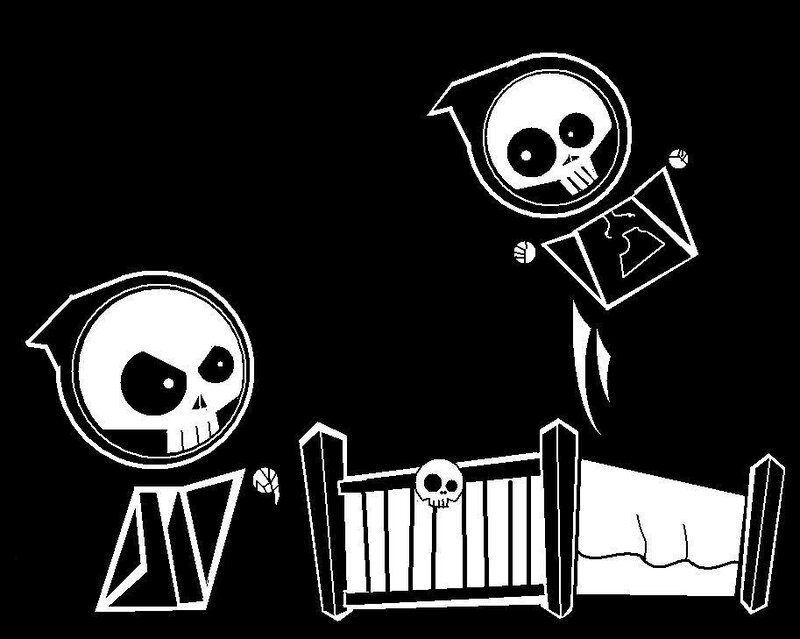 Two Skeleton Characters