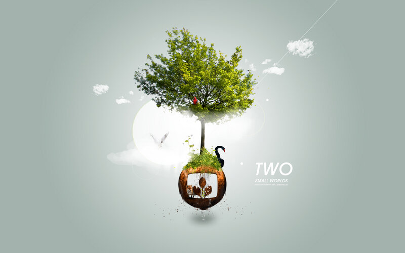 Two Small Worlds