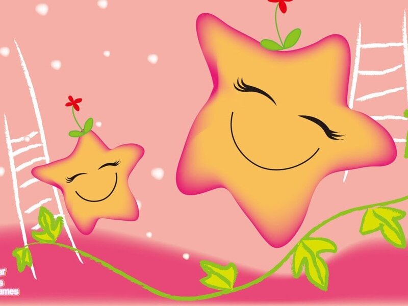Two Smiling Stars