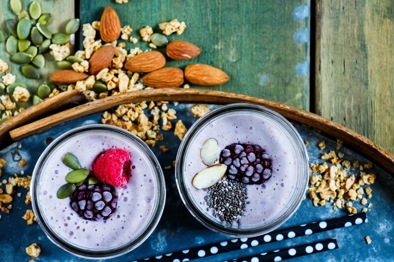 Two Smoothie Bowls