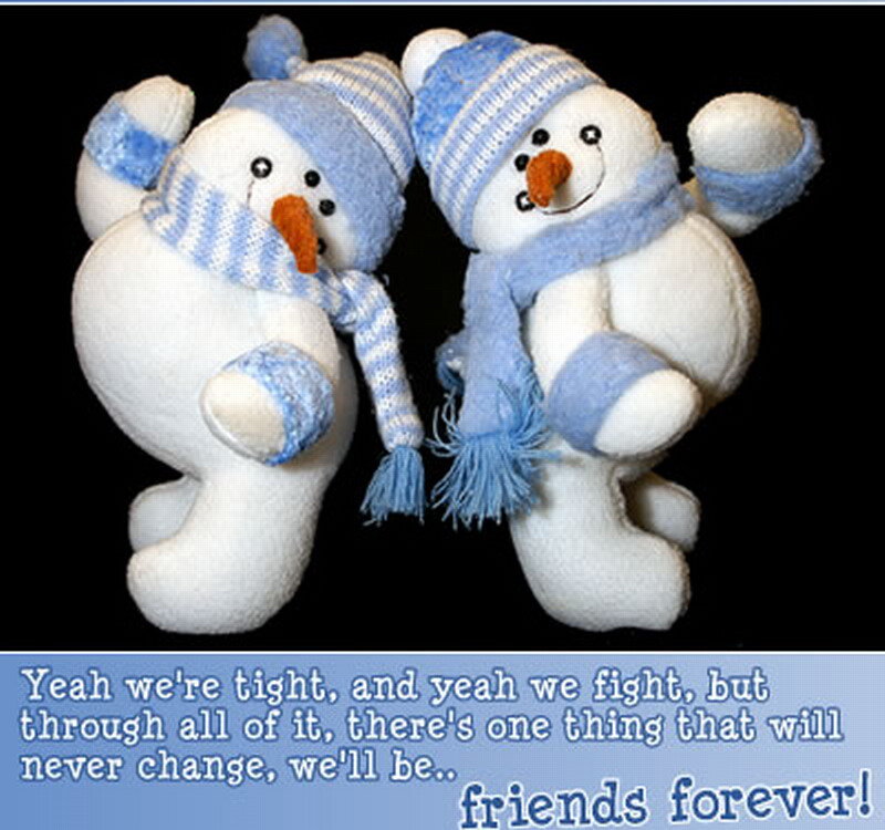 Two Snowman Toys