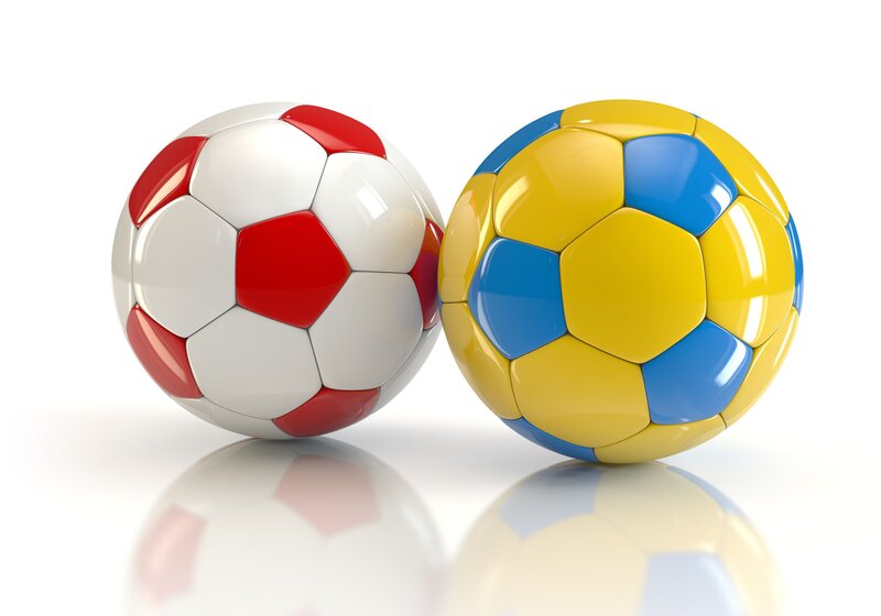 Two Soccer Balls